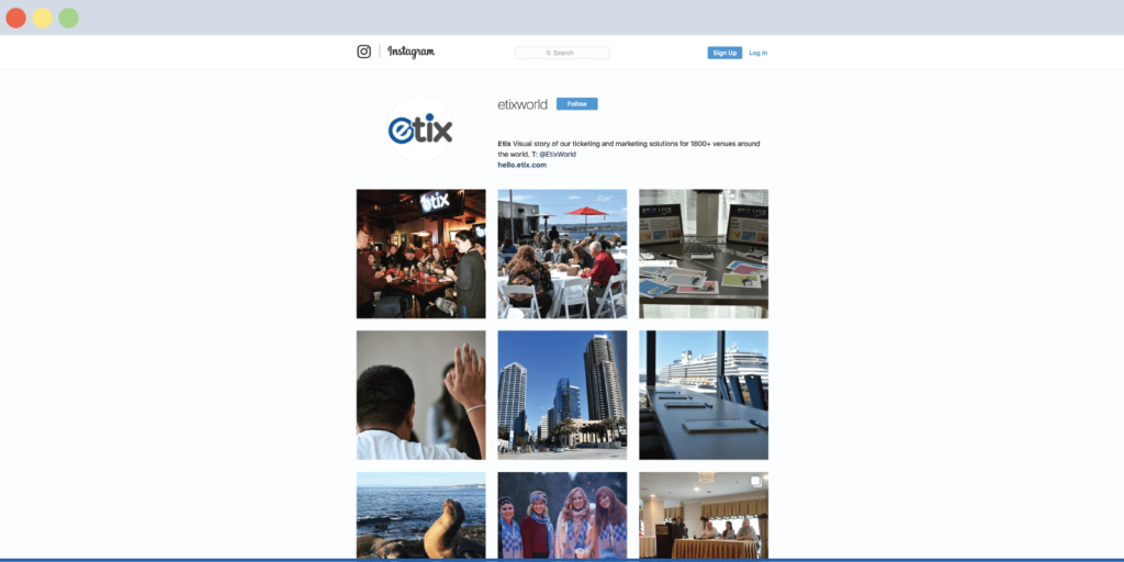Etix Instagram